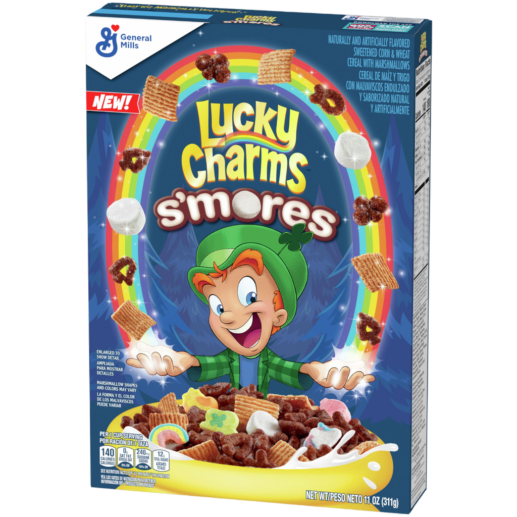 Lucky Charms S'Mores Cereal - 11oz (311g) BB 1/05/24