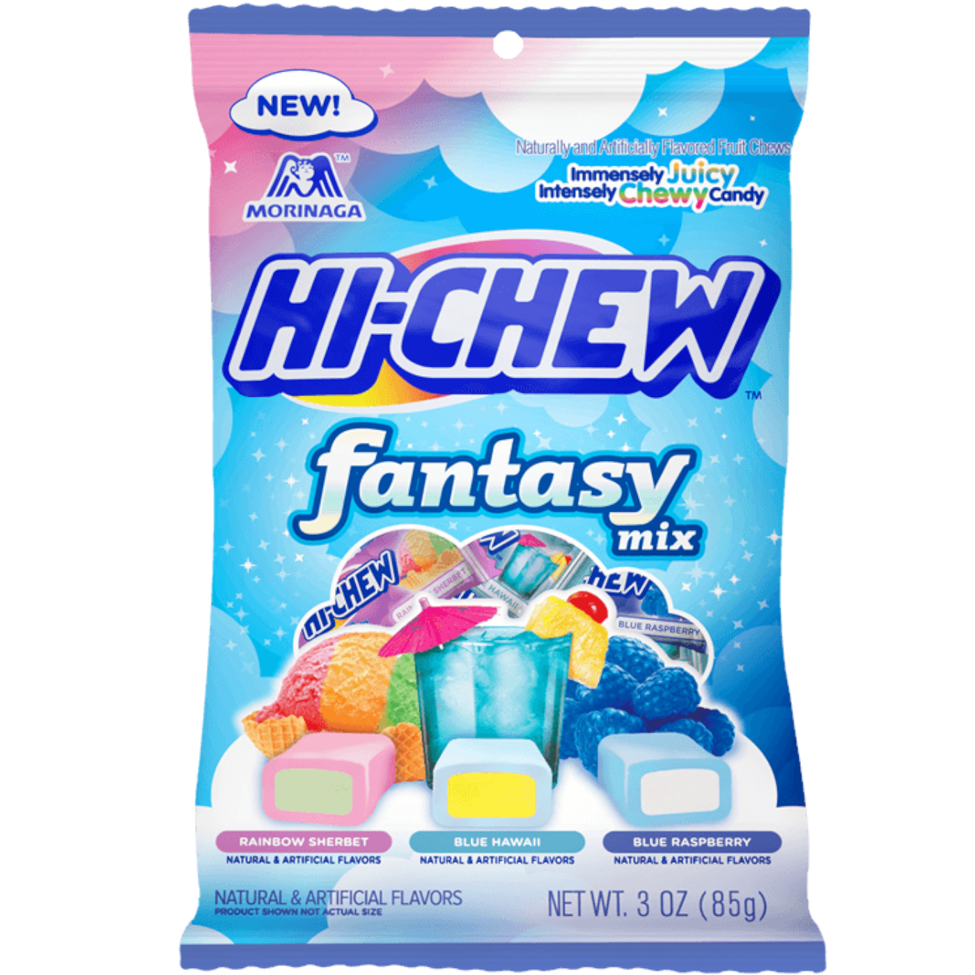 Hi-Chew Fantasy Mix Peg Bag - 3oz (85g)