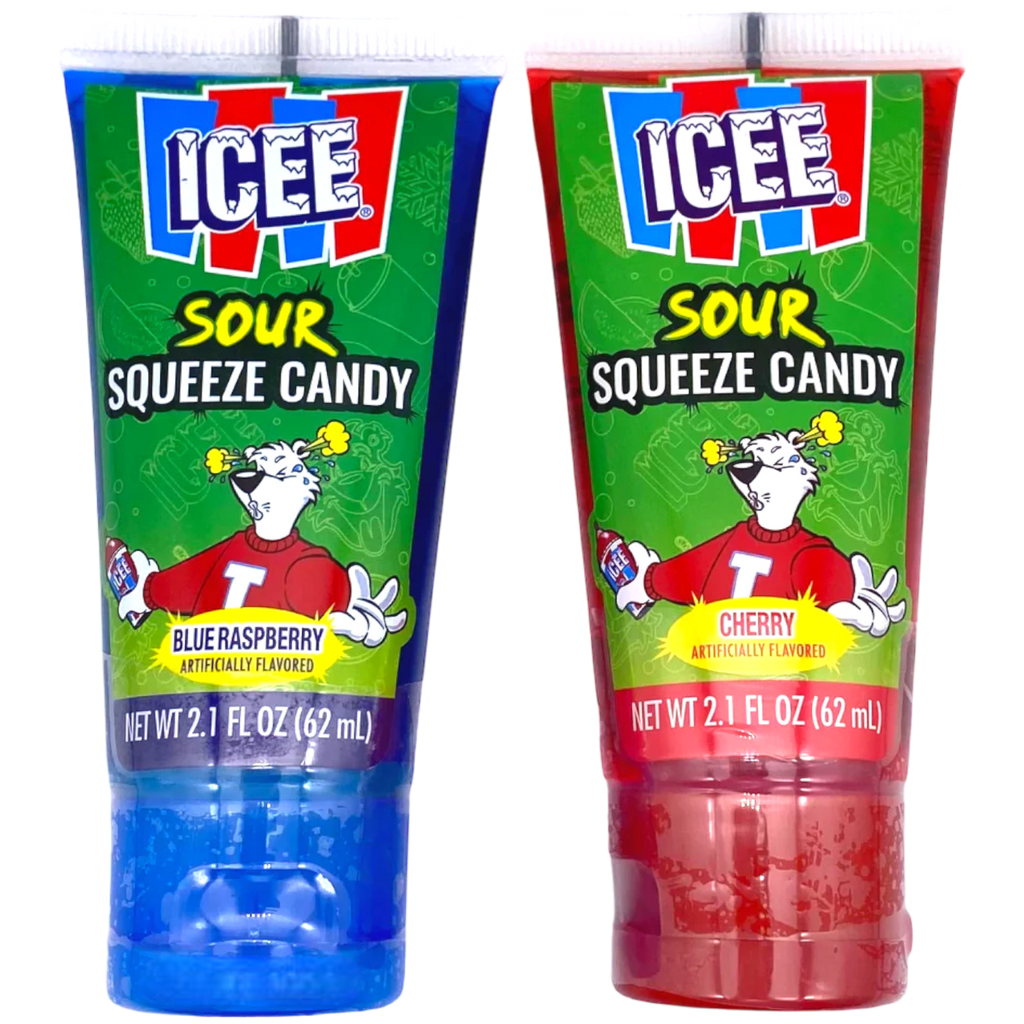 Kokos Sour Icee Squeeze Candy 21floz 62ml Poppin Candy 1128