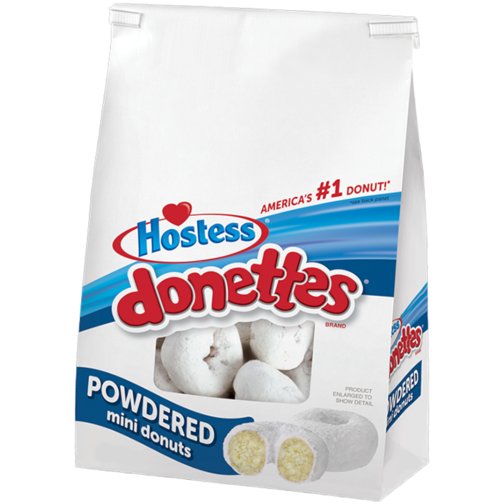 Hostess Powdered Sugar Donettes - 10.5oz (298g)