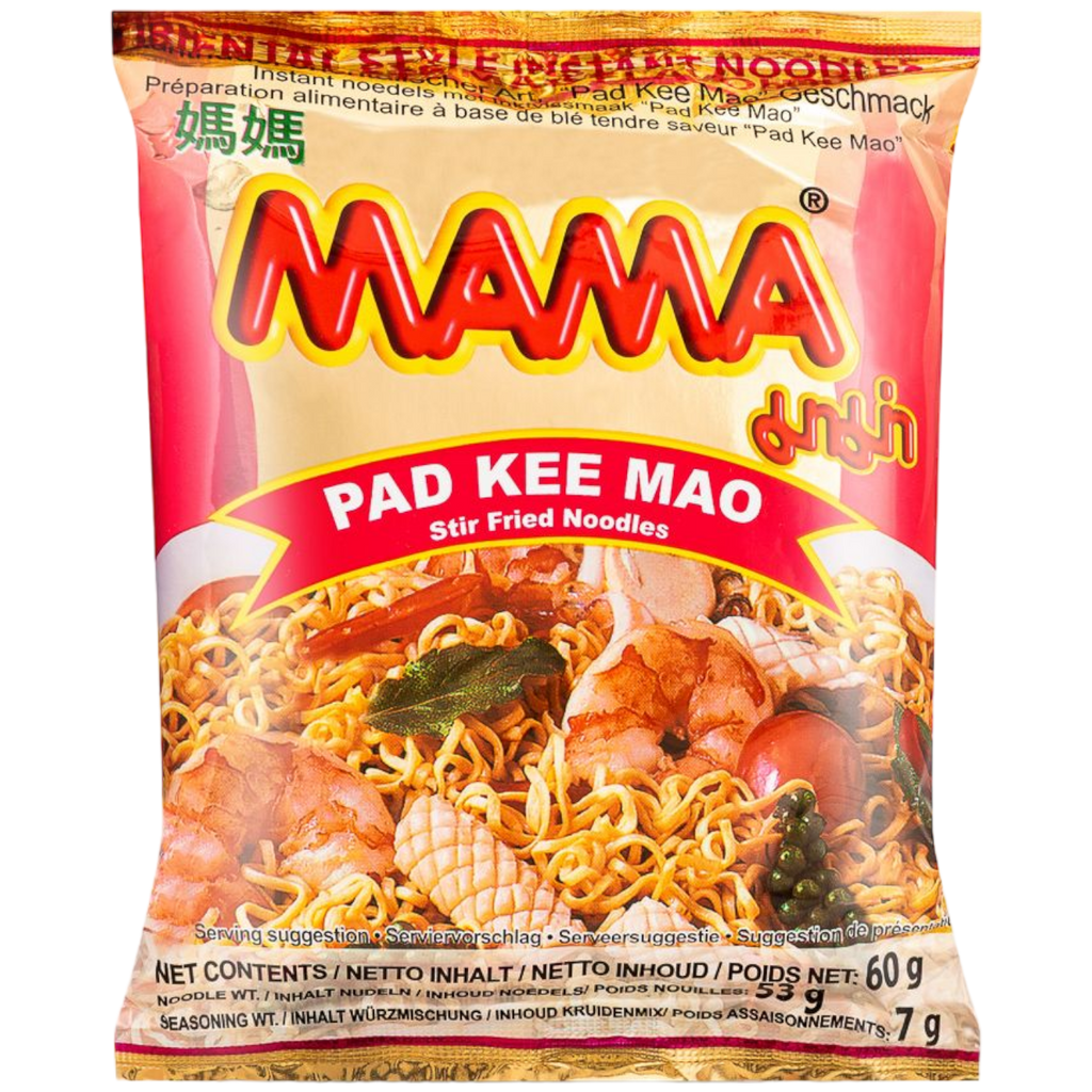 Mama Pad Kee Mao (Fiery Thai Soup) Flavour Instant Noodles - 60g