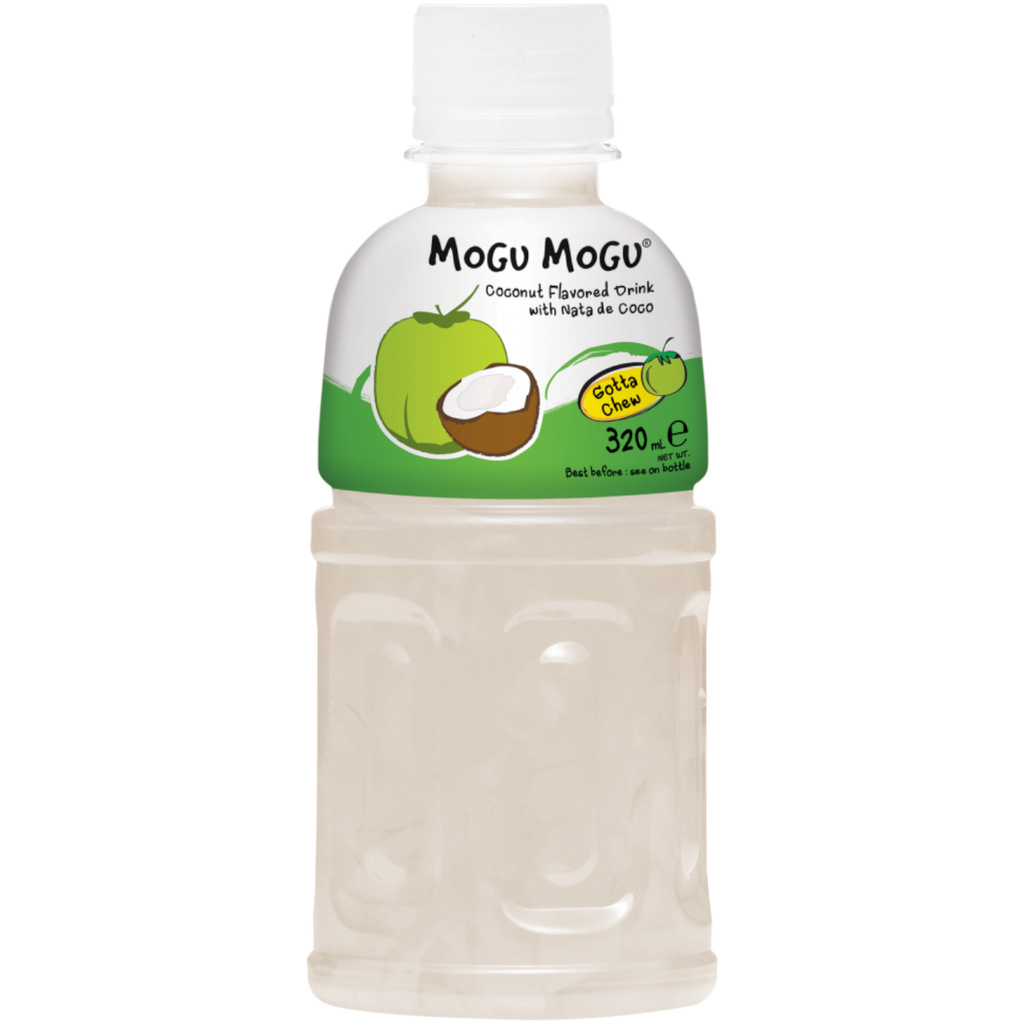 Mogu Mogu Coconut Flavoured Drink with Nata de Coco - 320ml
