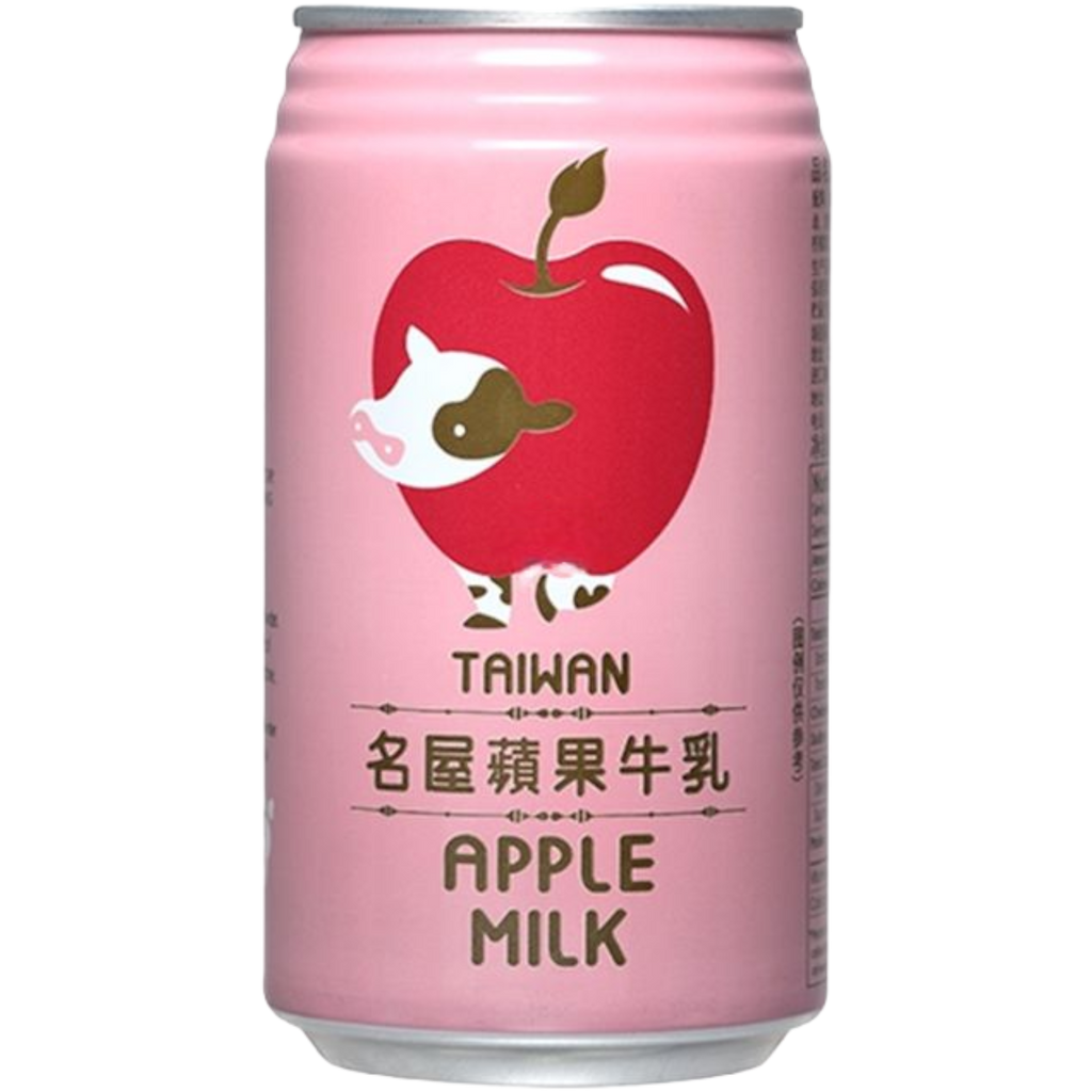 Famous House Apple Milk Drink - 340ml