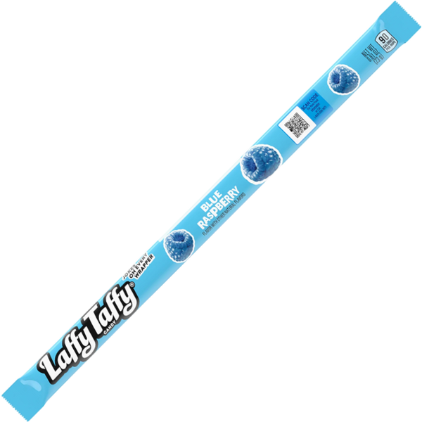 Laffy Taffy Blue Raspberry Rope - 0.81oz (22.9g)  Poppin Candy