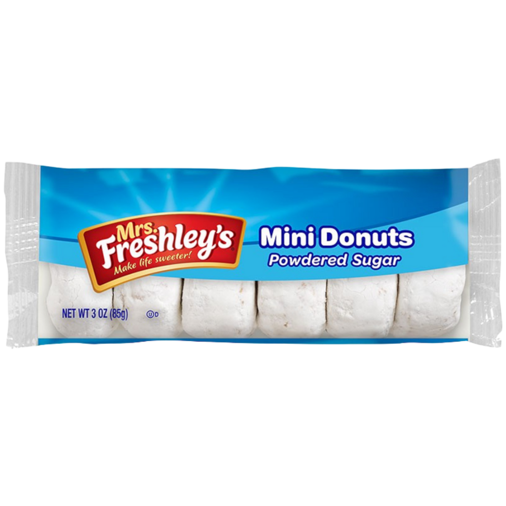 Mrs Freshley's Powdered Mini Donuts - 3oz (85g)