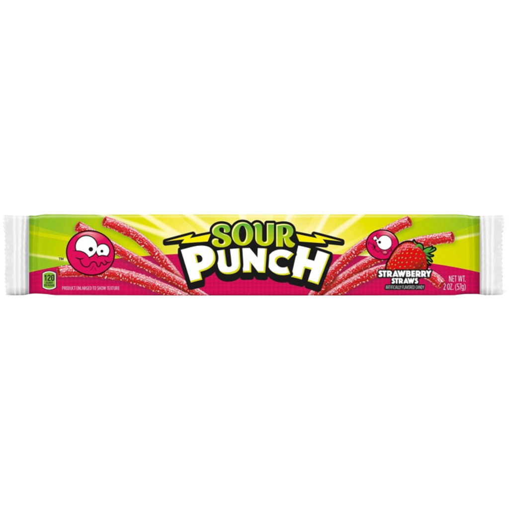 Sour Punch Strawberry Straws - 1.9oz (56g)