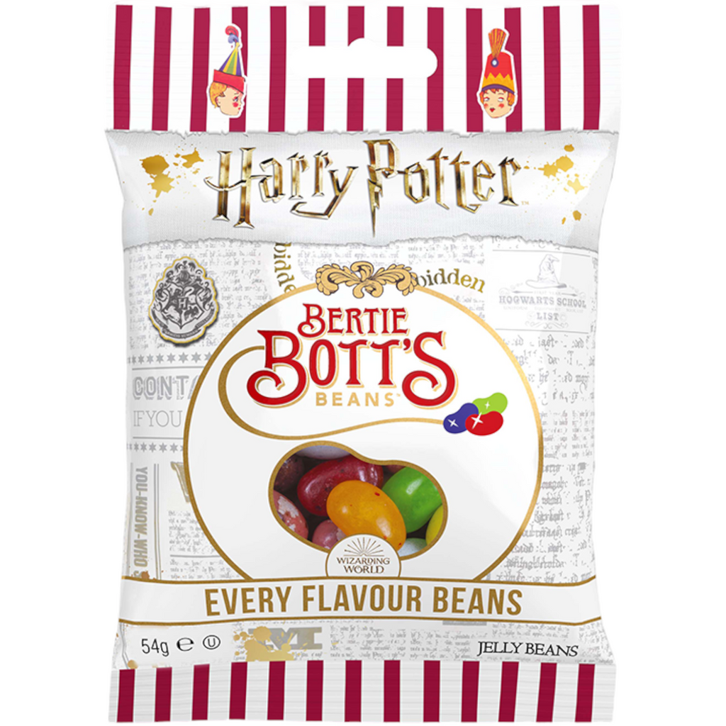 Harry Potter Bertie Bott's Every Flavour Jelly Beans Peg Bag - 1.9oz (54g)