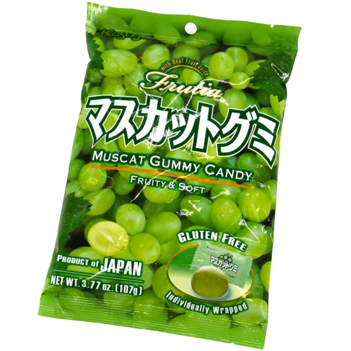 Kasugai Muscat Gummy Candy (Japan) - 3.77oz (107 g) | Poppin Candy