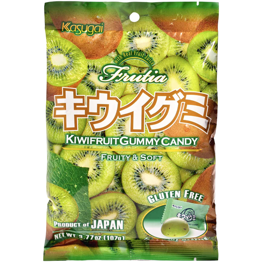 Kasugai Kiwi Gummy Candy - 3.77oz (107g)