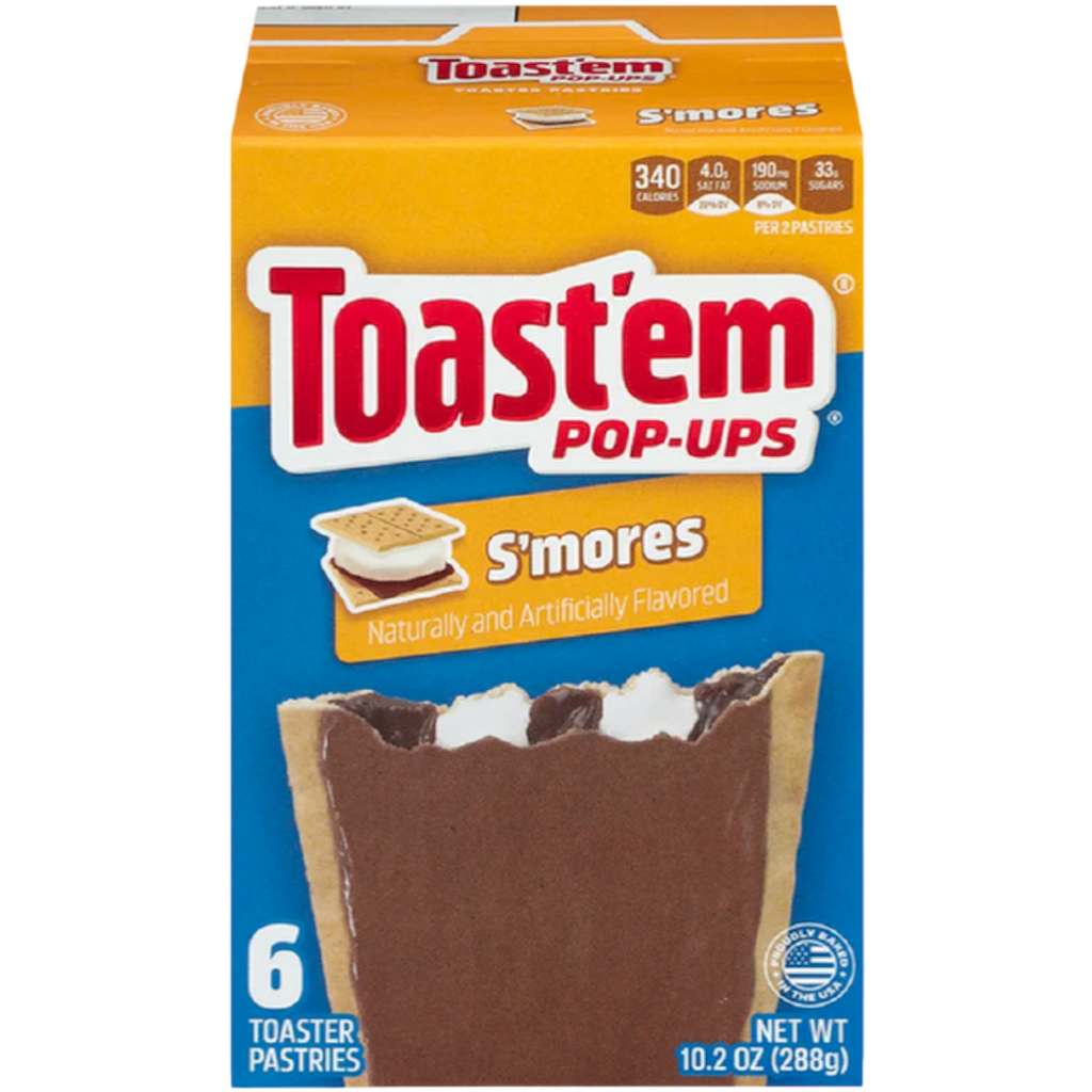 Toast'em POP-UPS Frosted S'mores Toaster Pastries