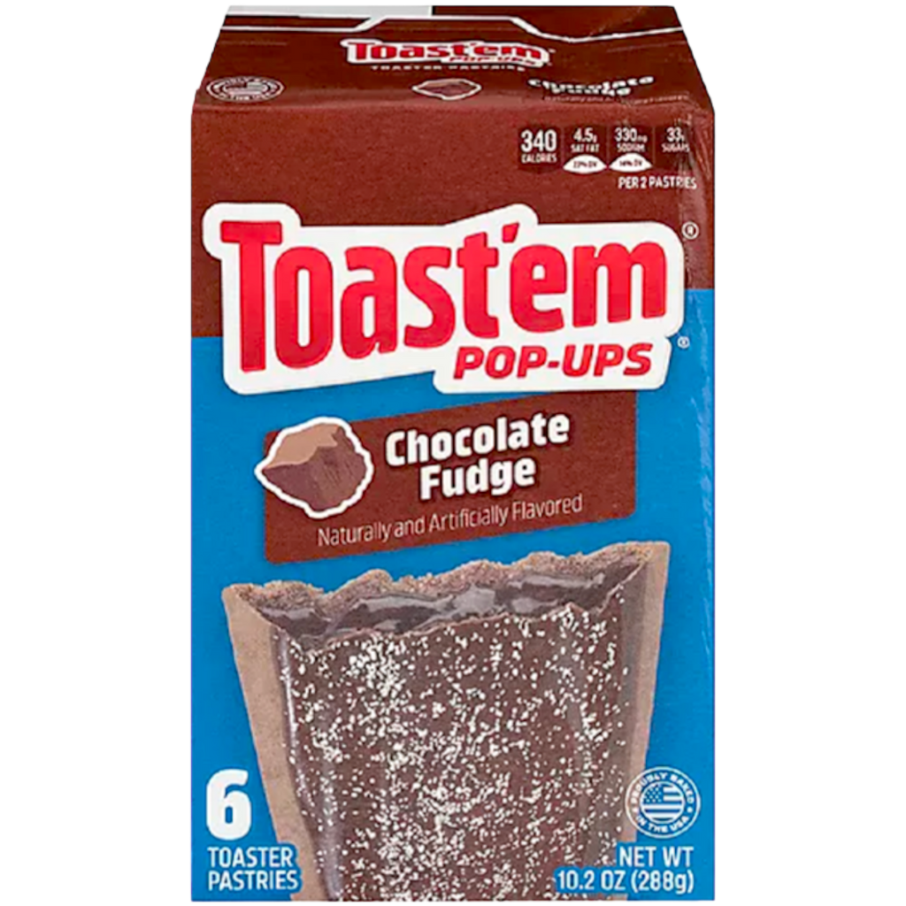 Toast'em POP-UPS Frosted Chocolate Fudge Pastries