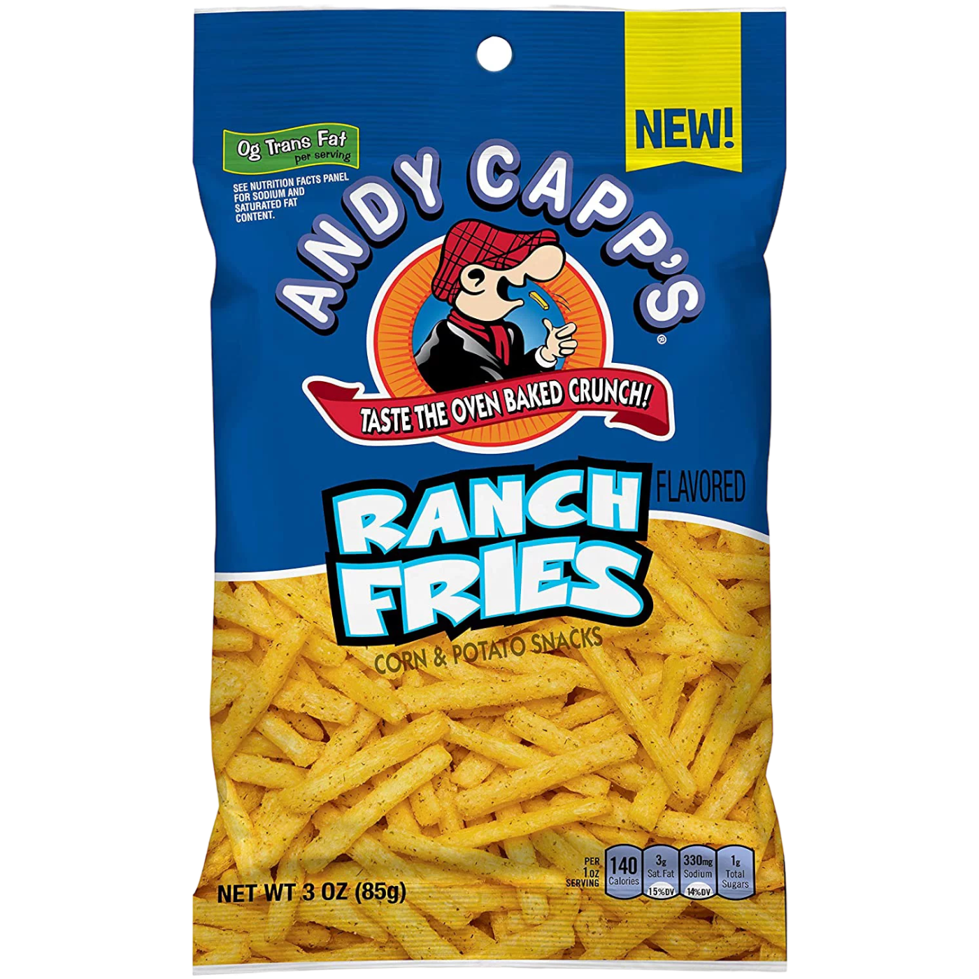 Andy Capp's Ranch Fries - 3oz (85g)