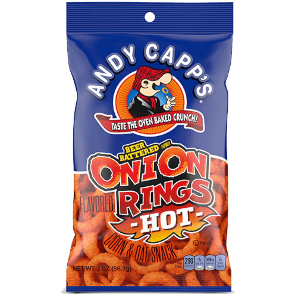 Andy Capp's HOT Beer Battered Onion Rings - 2oz (56.7g)