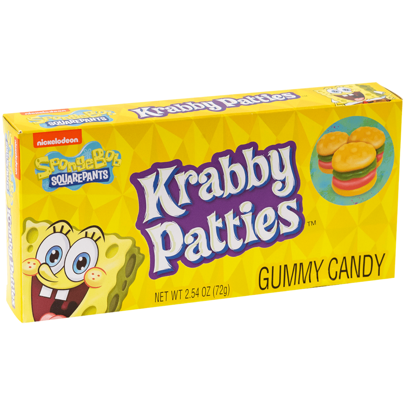 Spongebob Squarepants Gummy Krabby Patties Theatre Box - 2.54oz (72g)