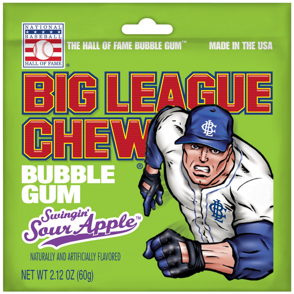 Big League Chew Sour Apple - 2.12oz (60g)