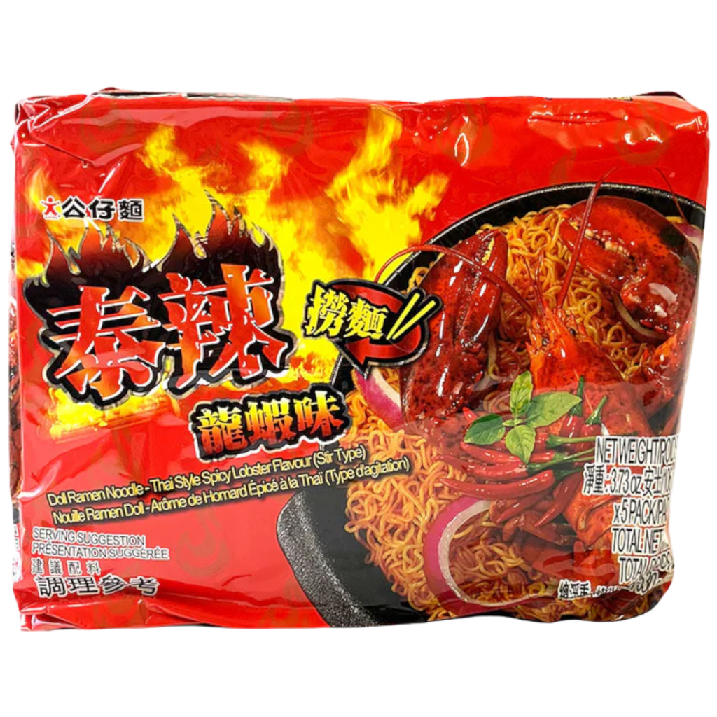 Doll Thai Style Spicy Lobster Flavour Oriental Instant Noodles - 106g