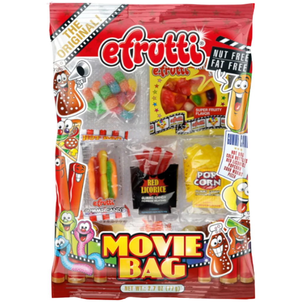 E.Frutti Gummies Movie Bag - 2.7oz (77g)