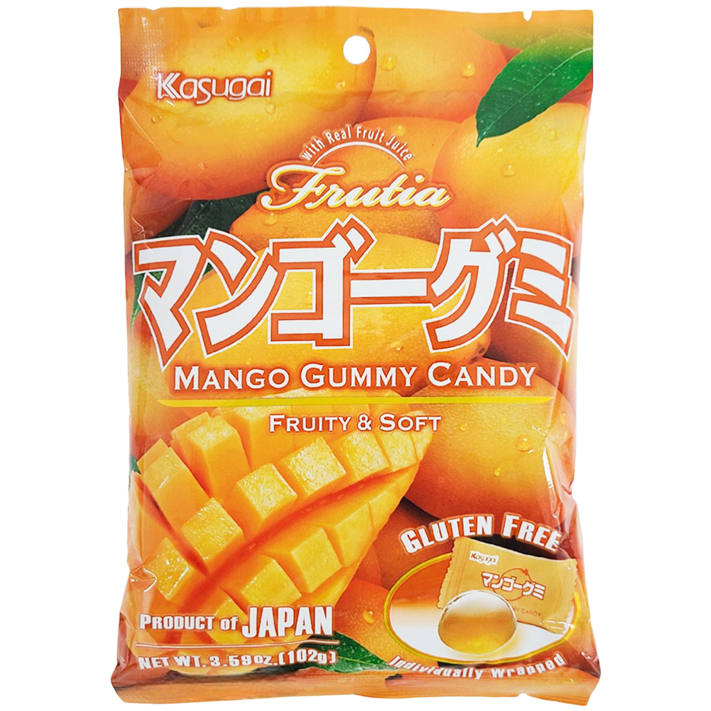 Kasugai Mango Gummy Candy - 3.59oz (102g)