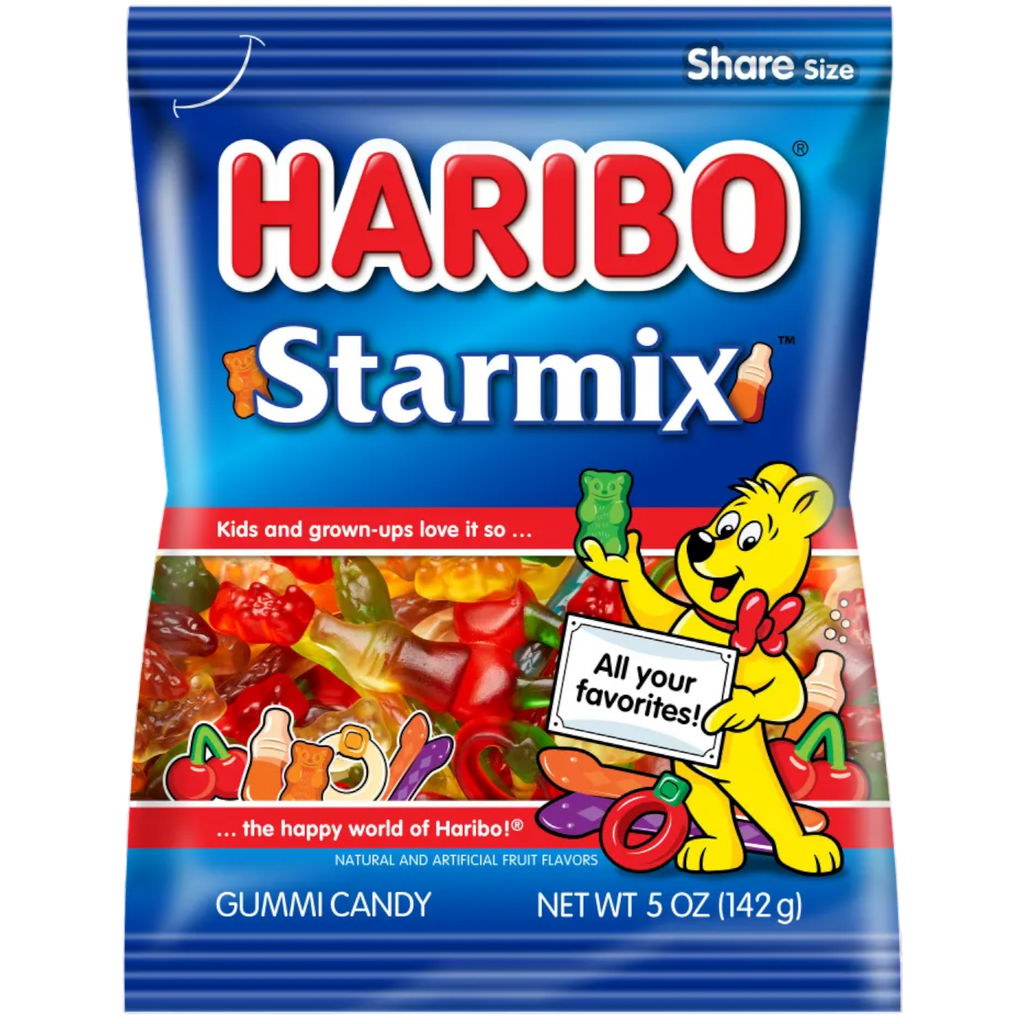 Haribo Starmix Peg Bag - 5oz (142g)