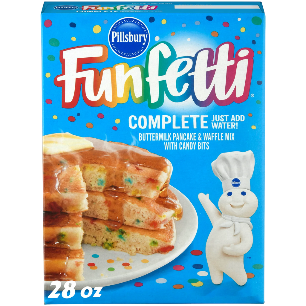 Pillsbury Funfetti Complete Pancake & Waffle Mix BIG BOX - 28oz (794g)