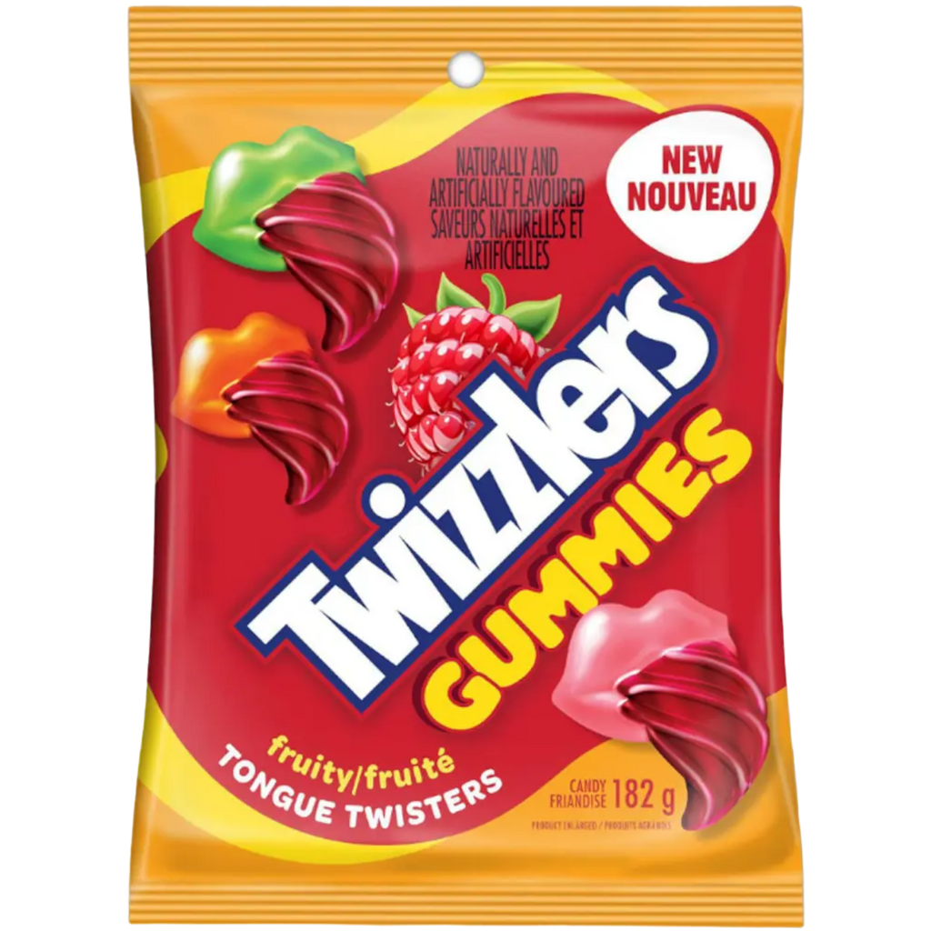 Twizzlers Tongue Twisters Gummies Fruity - 6.4oz (182g)