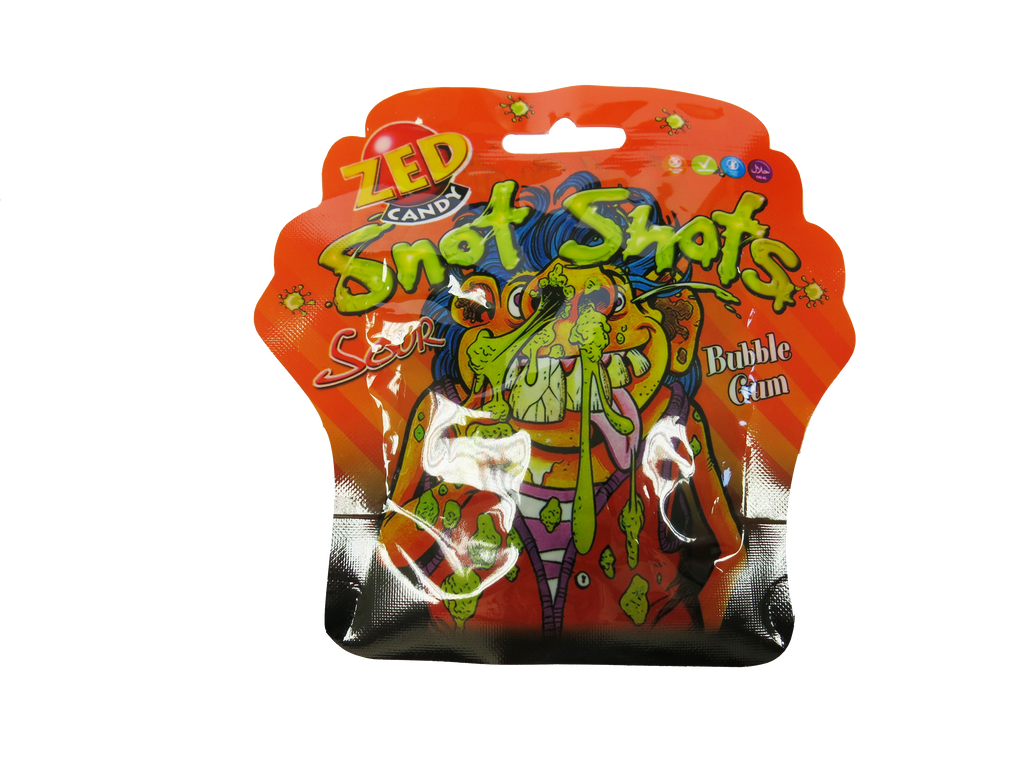 Zed Candy Snot Shots Sour Bubblegum 30g